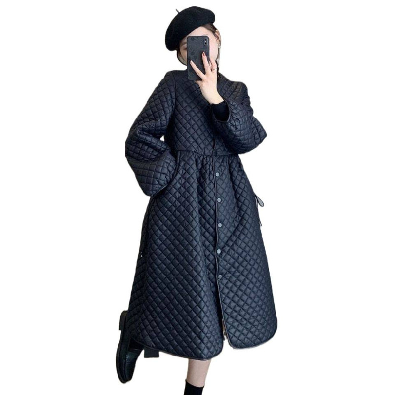 孕妇装冬季2025年新品棉服外套宽松遮肚子棉袄显瘦外出百搭中长款|undefined