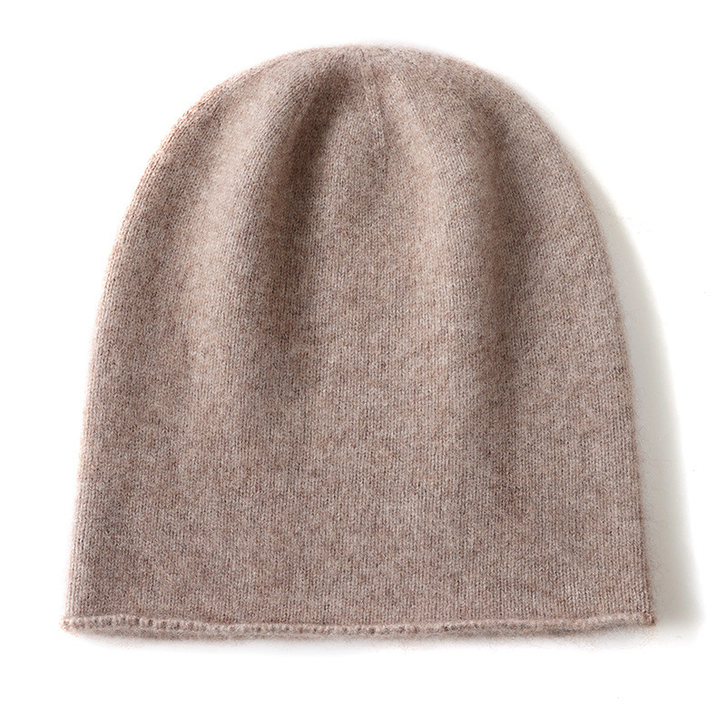 Woolen knitted winter cashmere keep warm knitted hat for men and…
