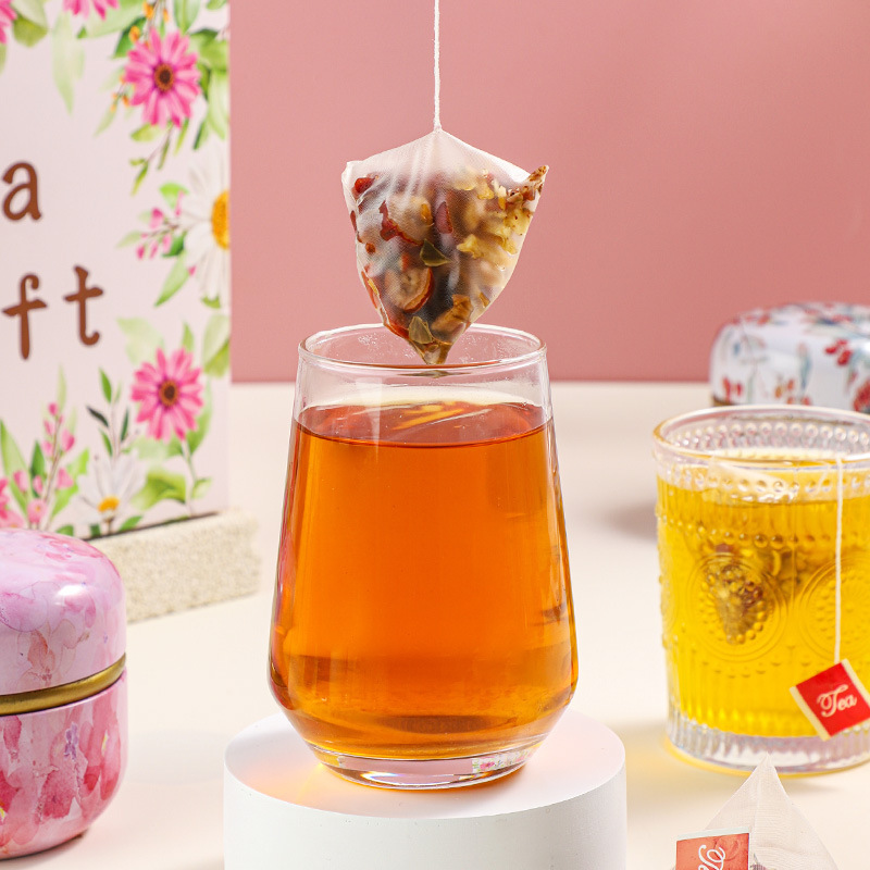 三八婦人神節プレゼント蜜桃ウーロン茶鉄缶養生花果茶袋入り果物茶お土産卸売り|undefined