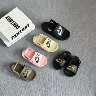 2025 New Eva Summer Children's Shoes Boys and Girls Breathable Casual Plaid Sports Beach Sandals