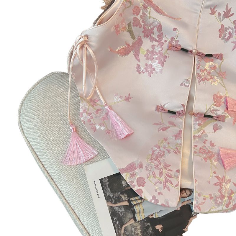 Silk spring vest