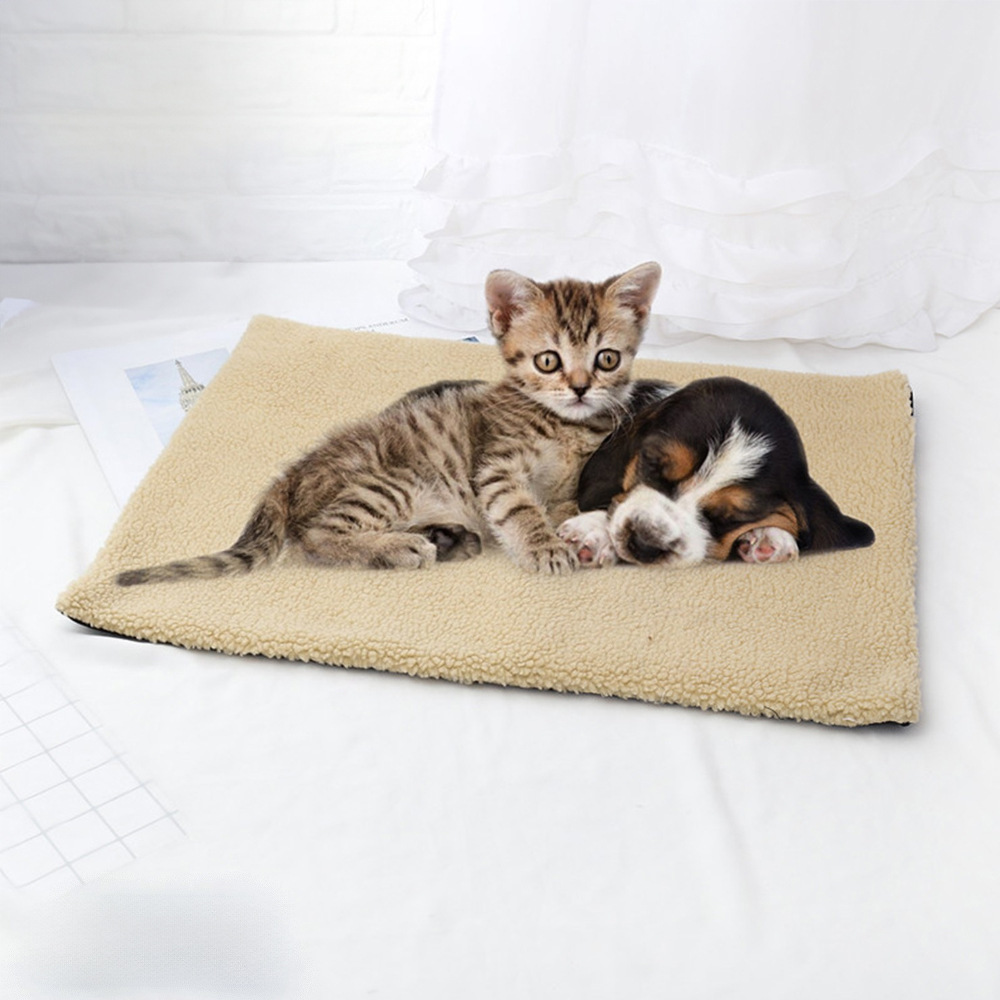 Cachemira cálida, cama para perros, cama para perros, cama de algodón para gatos, mantas para perros, artículos para mascotas.
