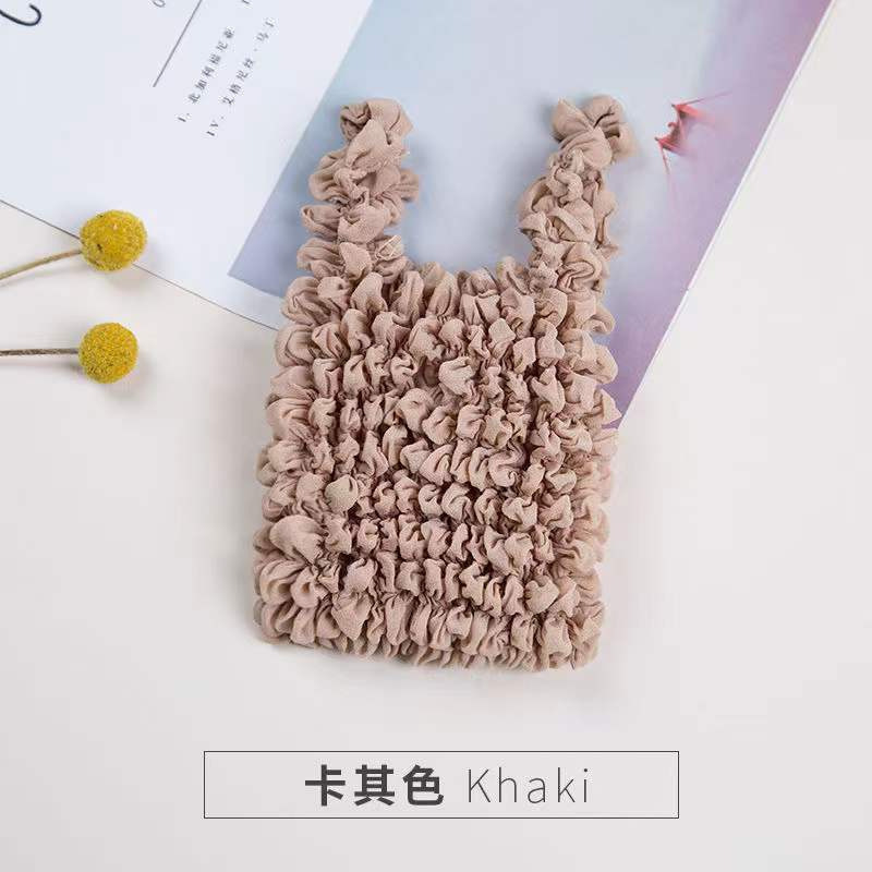 Nuevas bolsas telescópicas mágicas de celebridades de Internet bolsas de burbujas plisadas japonesas y coreanas bolsas de compras elásticas multifuncionales de gran capacidad al por mayor