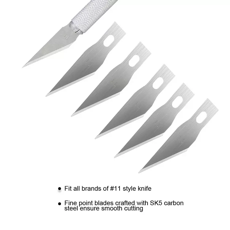 厂家批发雕刻刀11号刻刀美工雕刻工具刀 裁纸贴膜刻刀 雕刻刀片