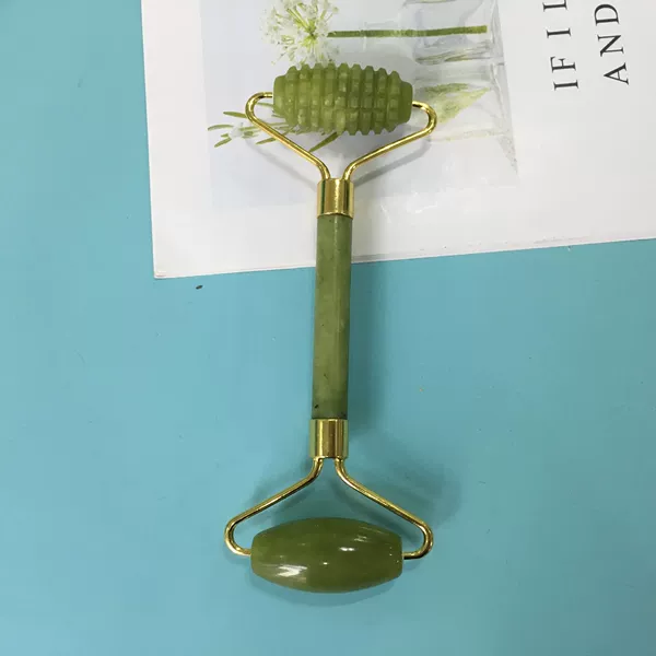 3 Green Double Spikes Rolling Wheel