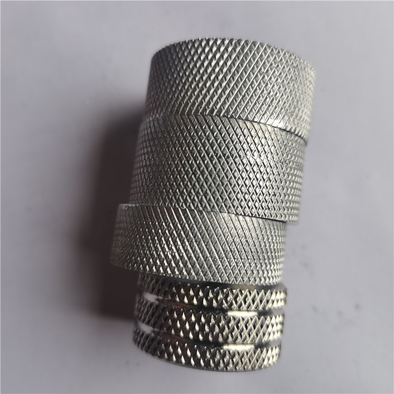 304网纹不锈钢毛细管 滚花无缝精密管厂家高速开料8*1.5 7*2 6*.2