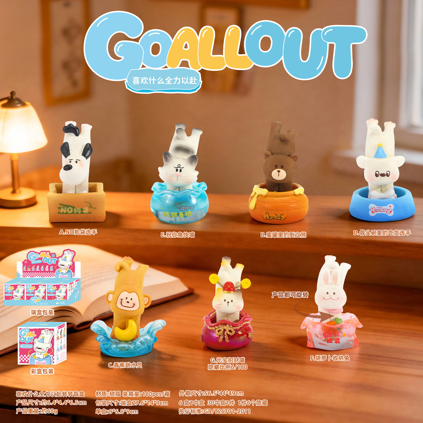 New Style Blind Box Creative Desktop Decoration Trendy Toy Figure Gift Wholesale