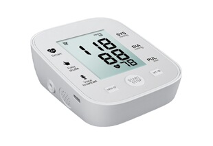 Foreign trade sphygmomanometer wrist-type household shell plastic kit arm-type electronic blood pressure tester plastic nesting solution