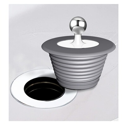 X 46953 Bathtub rubber plug 浴缸硅胶堵孔塞跨境速卖通亚马|ms