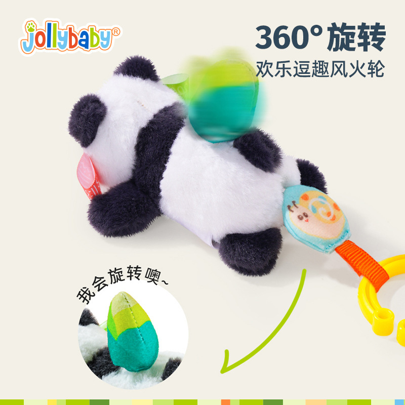 Jollybaby baby lala lala campana bebé cola de animal giratoria muñeca de peluche juguete
