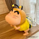 Bee Crayon Small New Handmade Bee Small New Cute Desktop Ornaments Trendy Play Doll Car Doll Birthday Toy