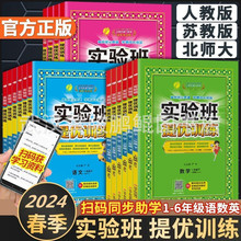 2024实验班提优训练一二三四五六年级上下册同步练习册人教苏教版