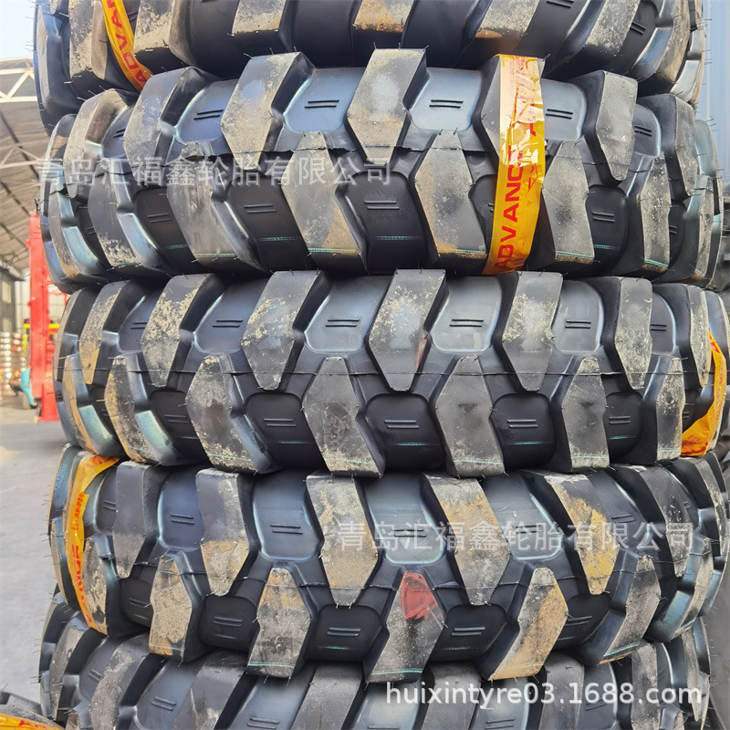 挖沟机工程轮胎1000-20轮式挖掘机轮胎E-2E轮挖轮胎高胶质耐磨