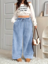 T 11181 Elastic Waist Jeans �ɾo��ţ��ѝ