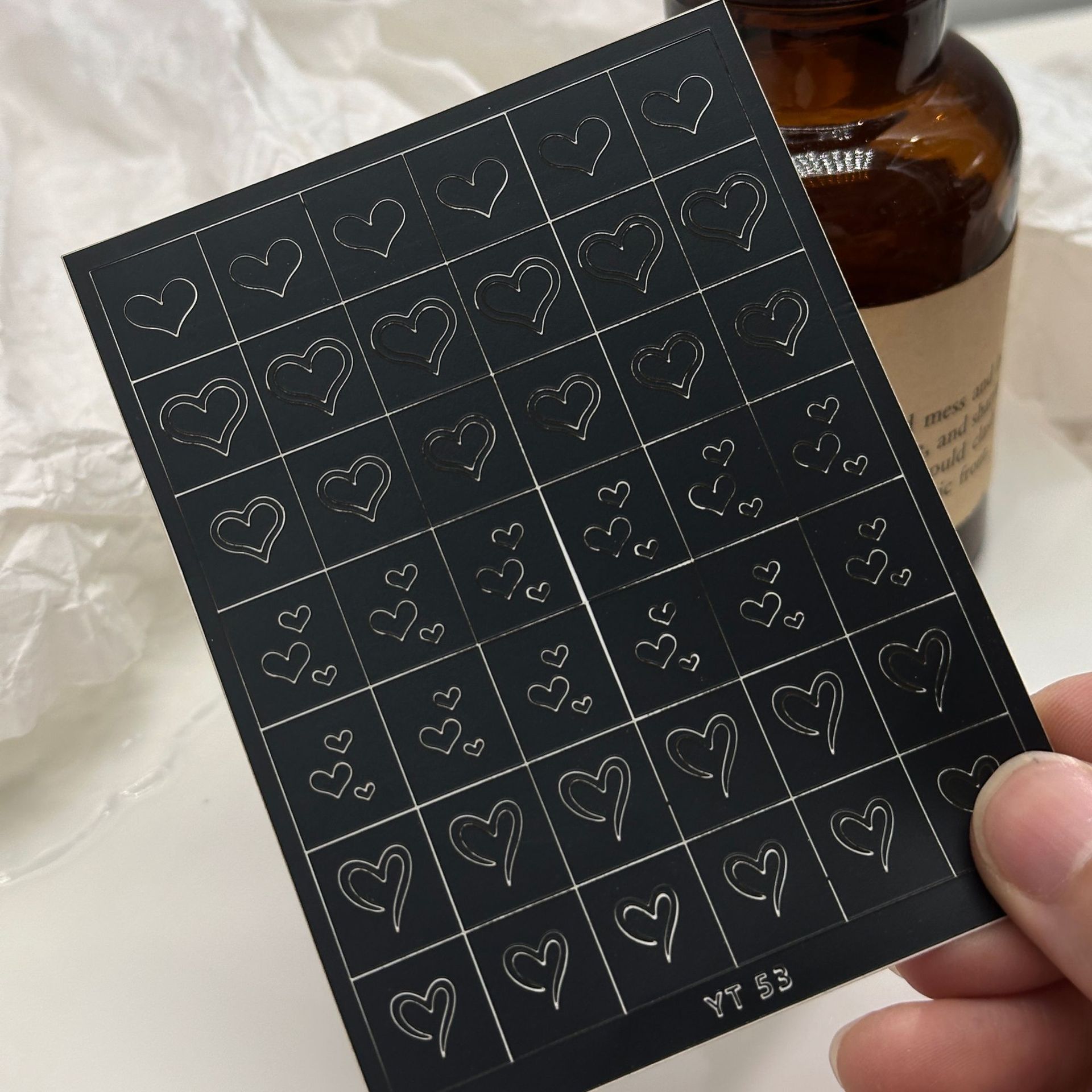 더블 레이어 러브 스티커 (YT-53)