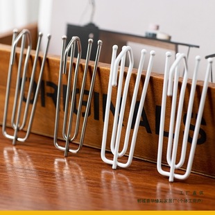 Curtain Hook Stainless Steel Four-Claw Hook S Hook Curtain Fabric Accessories Auxiliary Fabric Strap Clip Buckle Hook