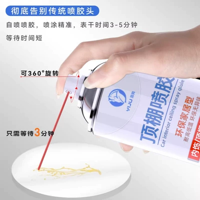 Cleaning/curing agent — interior ceiling repair special self-adhesive