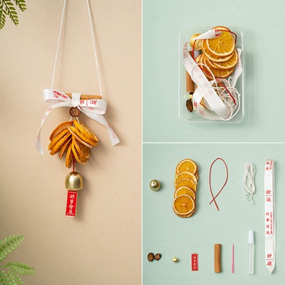Pendant Dried Flower Car Hanging – Car hanging - good-things-happen-a-diy-material-package