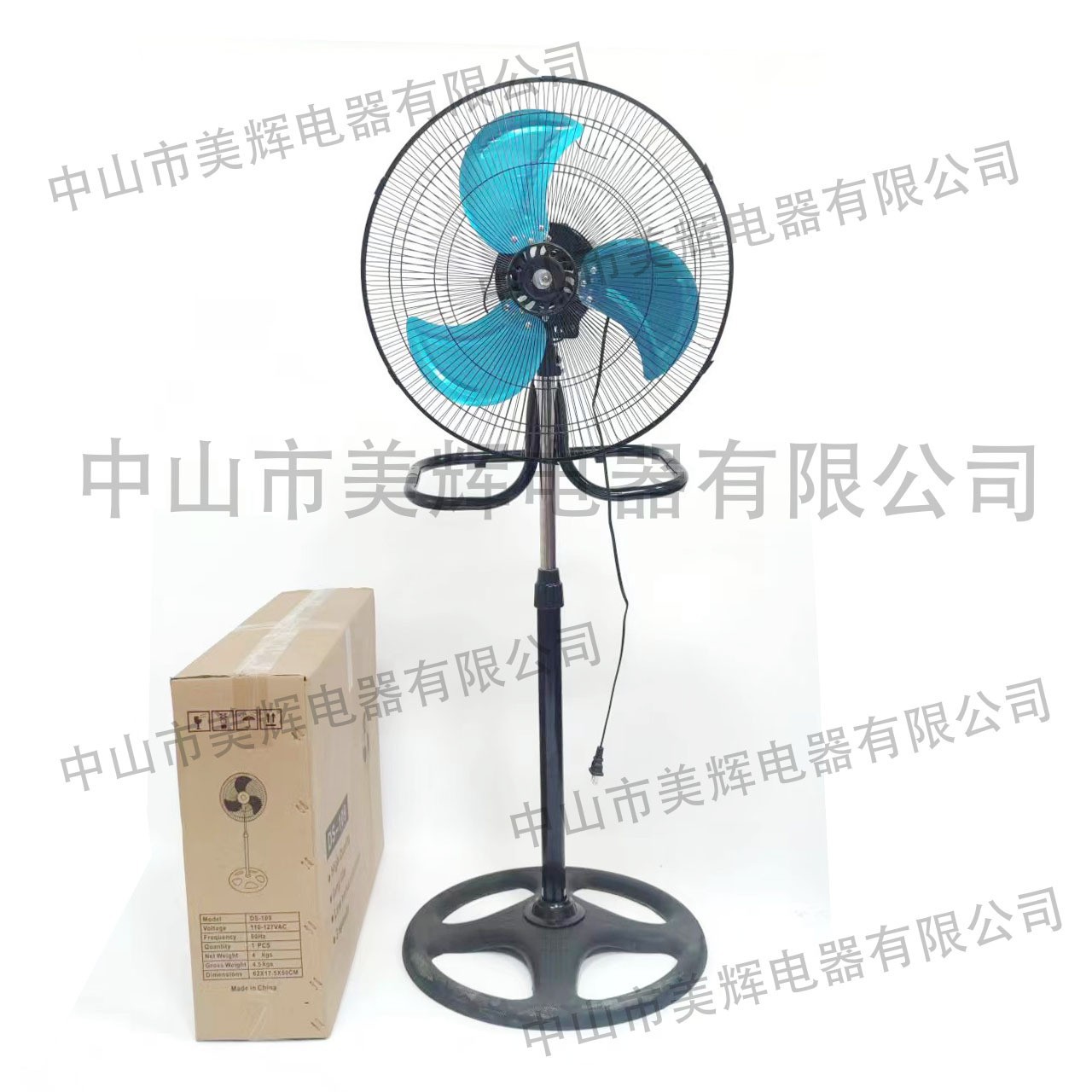 Ventilador de aterrizaje doméstico ventilador de control remoto de 16 pulgadas ventilador eléctrico del sudeste asiático 9h cronometrado gran plataforma de viento vertical ventilador silencioso image 23