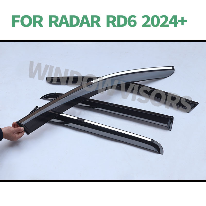 Cross-Border Applicable Radar Radar Rd6 Window Visor for Sun and Rain Protection Rd6 Window Visor