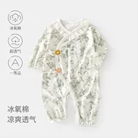 Новорожденный костюм бабочки младенец ледяной кислородный хлопок летний тонкий комбинезон воздушный костюм