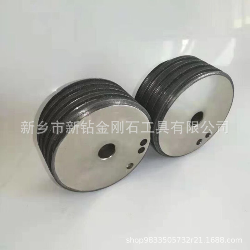 轴承钢字母螺旋砂轮刀具开刃锐化手工刀具锐化 r槽电镀cbn砂轮