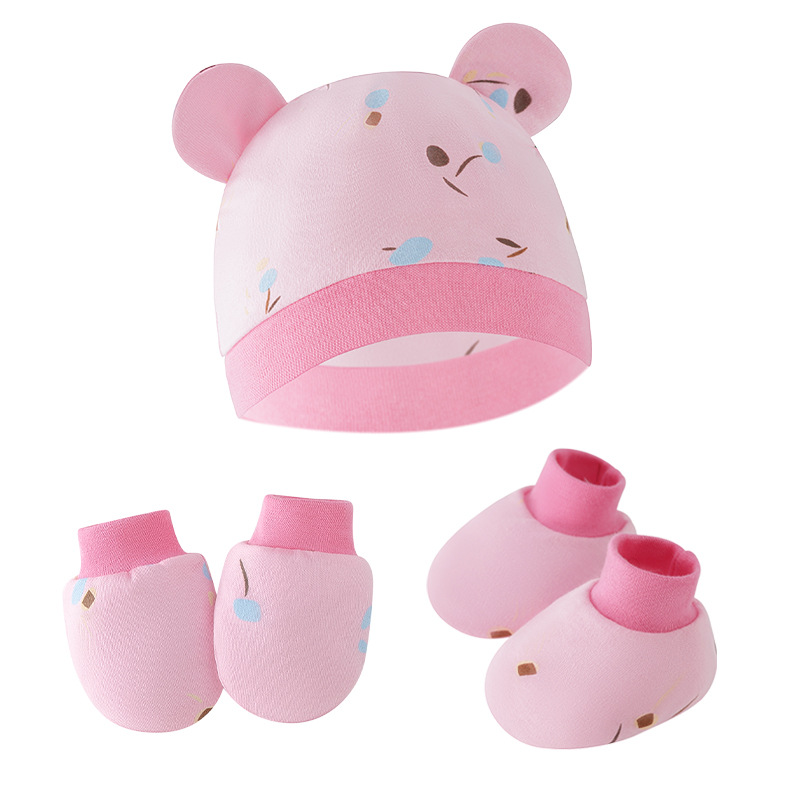 Baby Girl's Baby Boy's Cute Tree Bear Baby Hat display picture 26