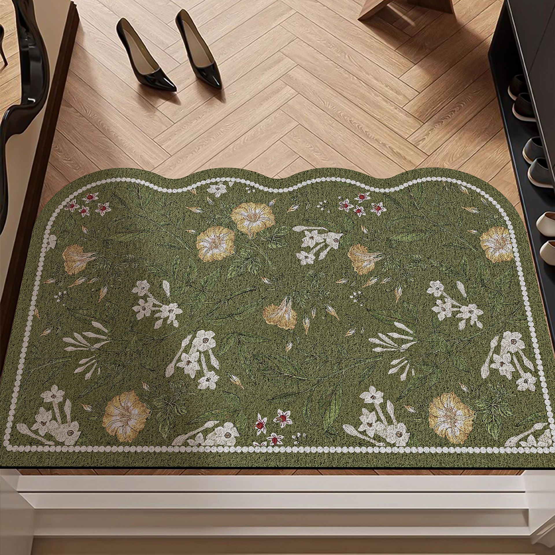 Entrar alfombra de suelo puerta anillo de seda alfombra de puerta cortar alfombra de puerta anti-deslizante alfombra de puerta anti-sucia alfombra doméstica