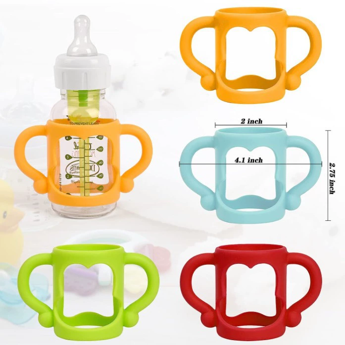 Универсализированная силиконовая ручка для бутылочки 4.7-7CM бутылка силиконовая ручка для бутылочки широкий калибр специальная ручка для бутылочки