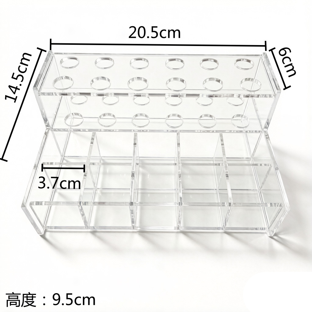 Caja de almacenamiento mediana de resina.
