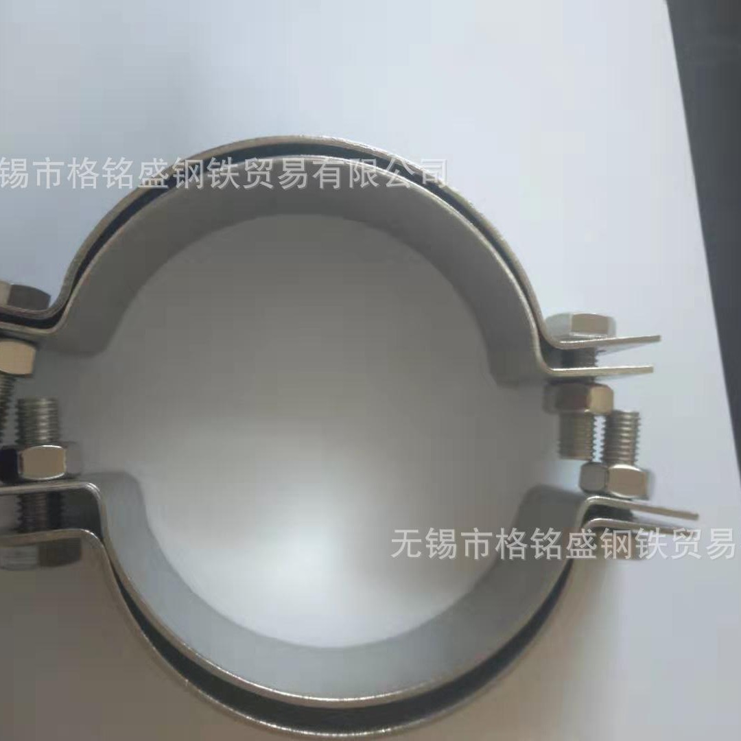 不锈钢抱箍 316L不锈钢卡箍 电力用抱箍  耐腐蚀不锈钢抱箍