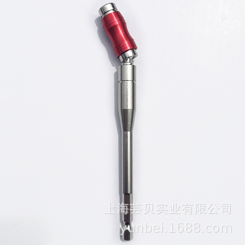 1/4 "multi-ángulo de extensión direccional varilla magnética destornillador eléctrico mango hexagonal 6,35mm cabeza del lote de liberación rápida autoblocante biela