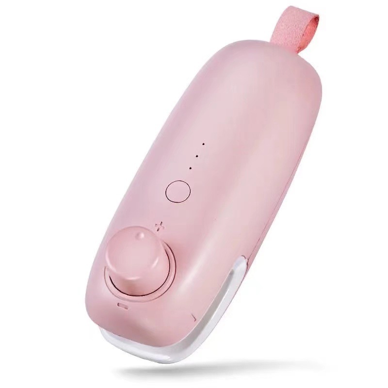 Máquina de sellado recargable alimentos snack preservación máquina de sellado hogar pequeña presión de mano snack clip máquina de sellado