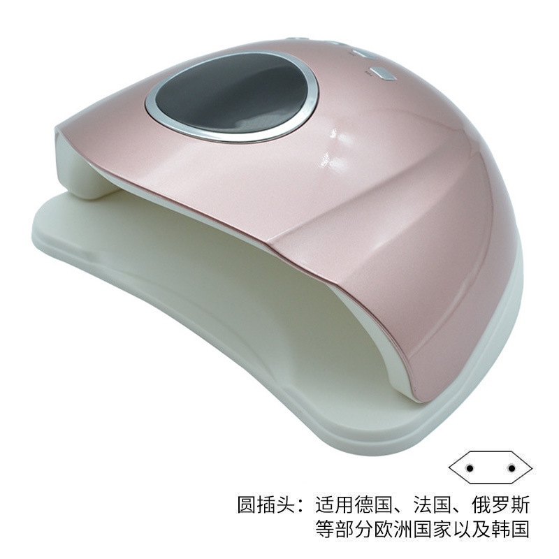 Lámpara de manicura transfronteriza de alta potencia de 180W, luz de fototerapia de manicura de inducción inteligente, lámpara UV de horneado especial para manicura
