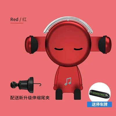 Car phone holder: Vent Navigation Holder Triangular - music-stand-red-digital-parking-sign