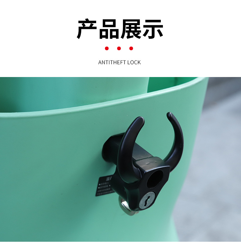 Electric car helmet lock battery car multi-function hook lock waterproof anti-theft fixed hat lock battery car hook lock