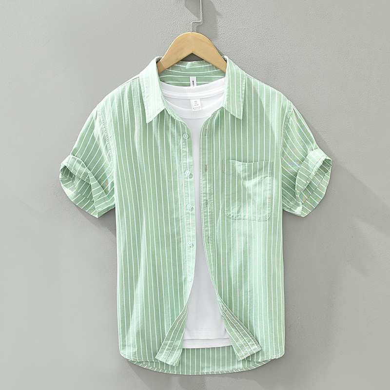 Summer cotton Japanese trend shirt