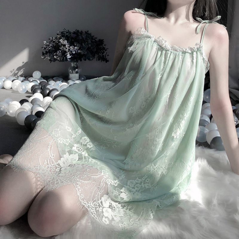 홈 boudoir 유혹 레이스 섹시한 속옷 통통녀 플러스 사이즈 임산부가 잠옷 잠옷을 세트.