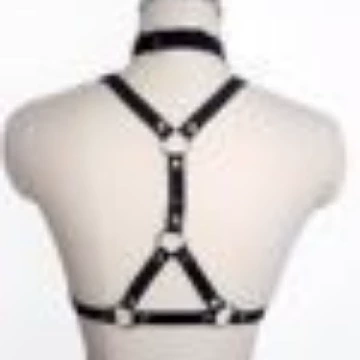 Stone inlay, elastic black underwear