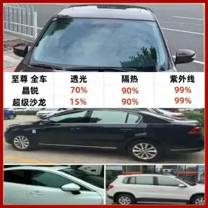 3m Car Film for Front Windshield, Automotive Film - default-item-supreme-full-car-fabia-super-salon-high-concealment-high-heat-insulation