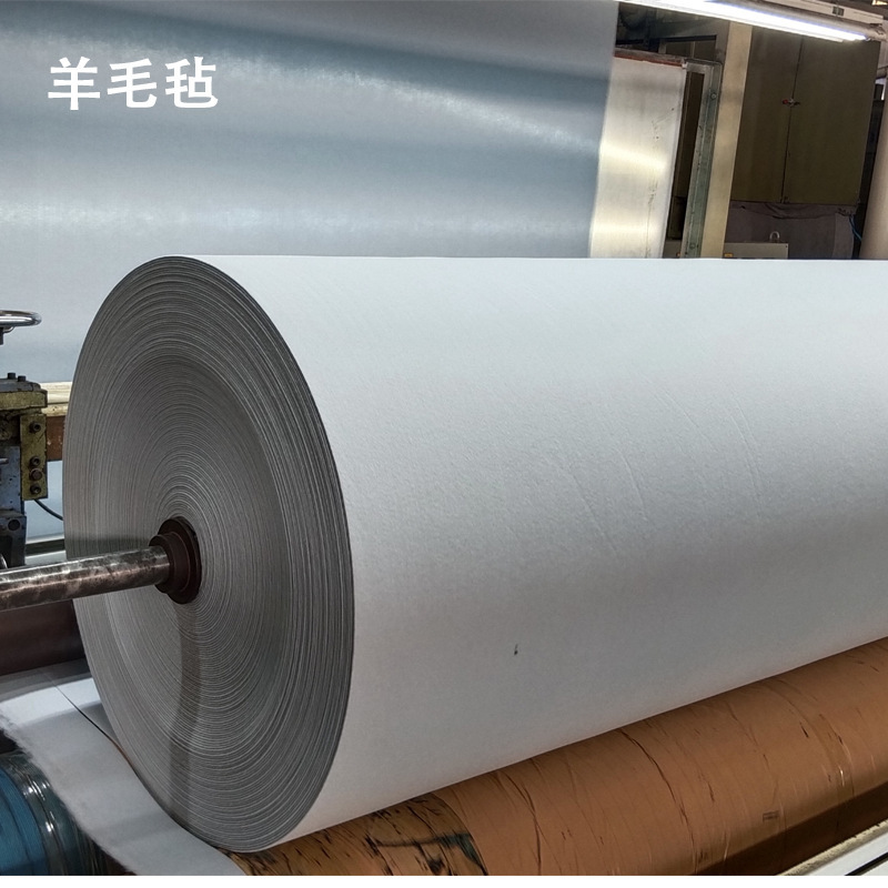 Polyester Fiber High-Density Wool Felt Oil-Absorbing Wear-Resistant Buffer Shock-Absorbing Polishing Seal High-Temperature Resistant Adhesive-Backed Felt