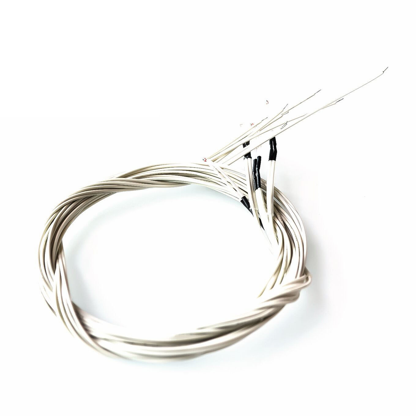 NTC 单端玻封热敏电阻温度传感器 3D打印机 100K 1% 3950耐200度