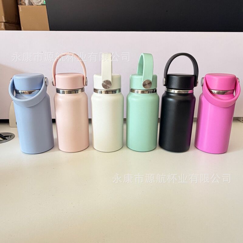 Cross-Border Hydroflask Same Style Mini Space Flask 304 Stainless Steel Thermos Cup Outdoor Portable Sports Water Bottle