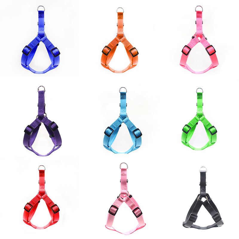 Factory Direct Sale Dog Harness Nylon Material Thick and Durable Pet Harness Wholesale