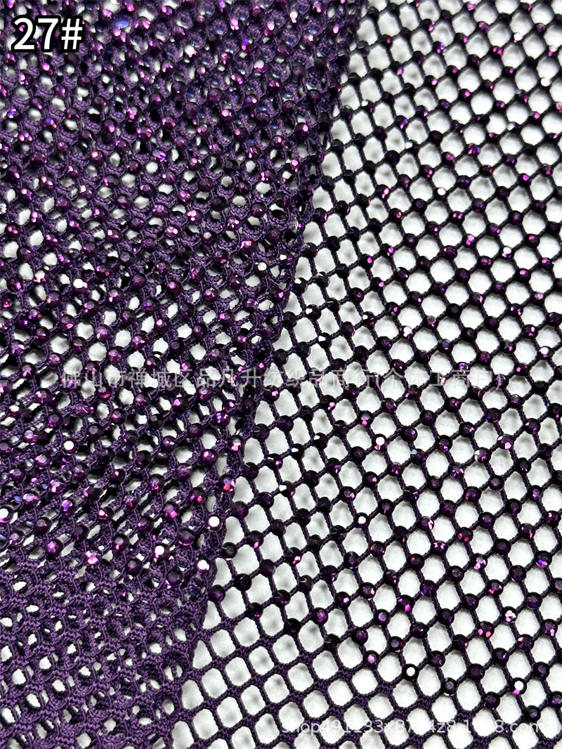 Fabricantes de tela de diamante caliente de alta densidad de 6 imitación de diamante australiano moda cena espectáculo de fiesta vestido de tela