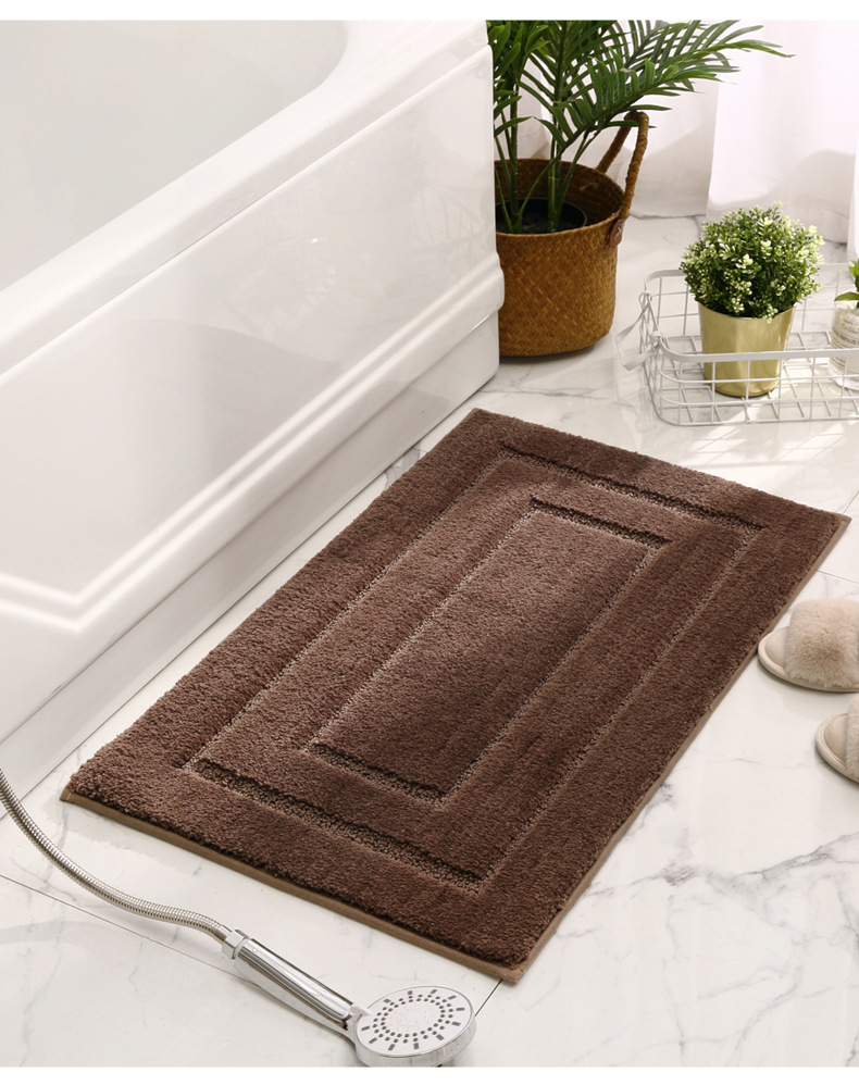 Saugfähige Badezimmer Wc Bodenmatte Rutschfester Vorleger_voghion.com