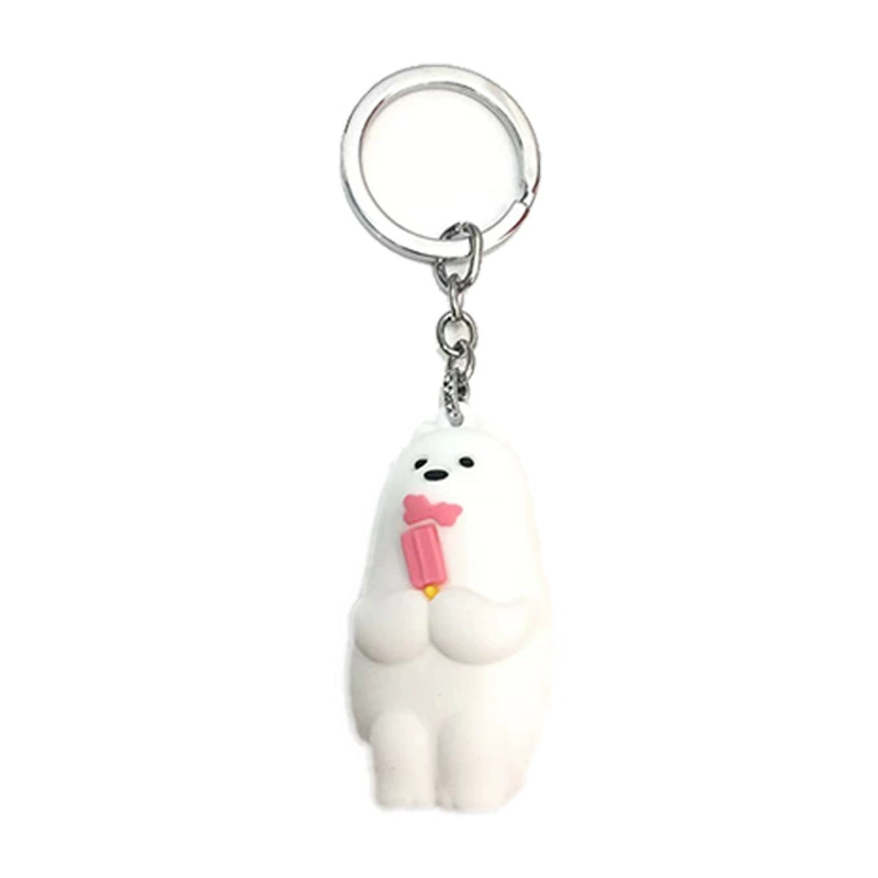 Keychain, three dimensional cute swimming ring, creative pendant, in 3d format, Birthday gift