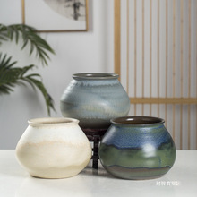 景德镇手工陶瓷花盆客厅阳台种绿植多肉中式复古陶罐