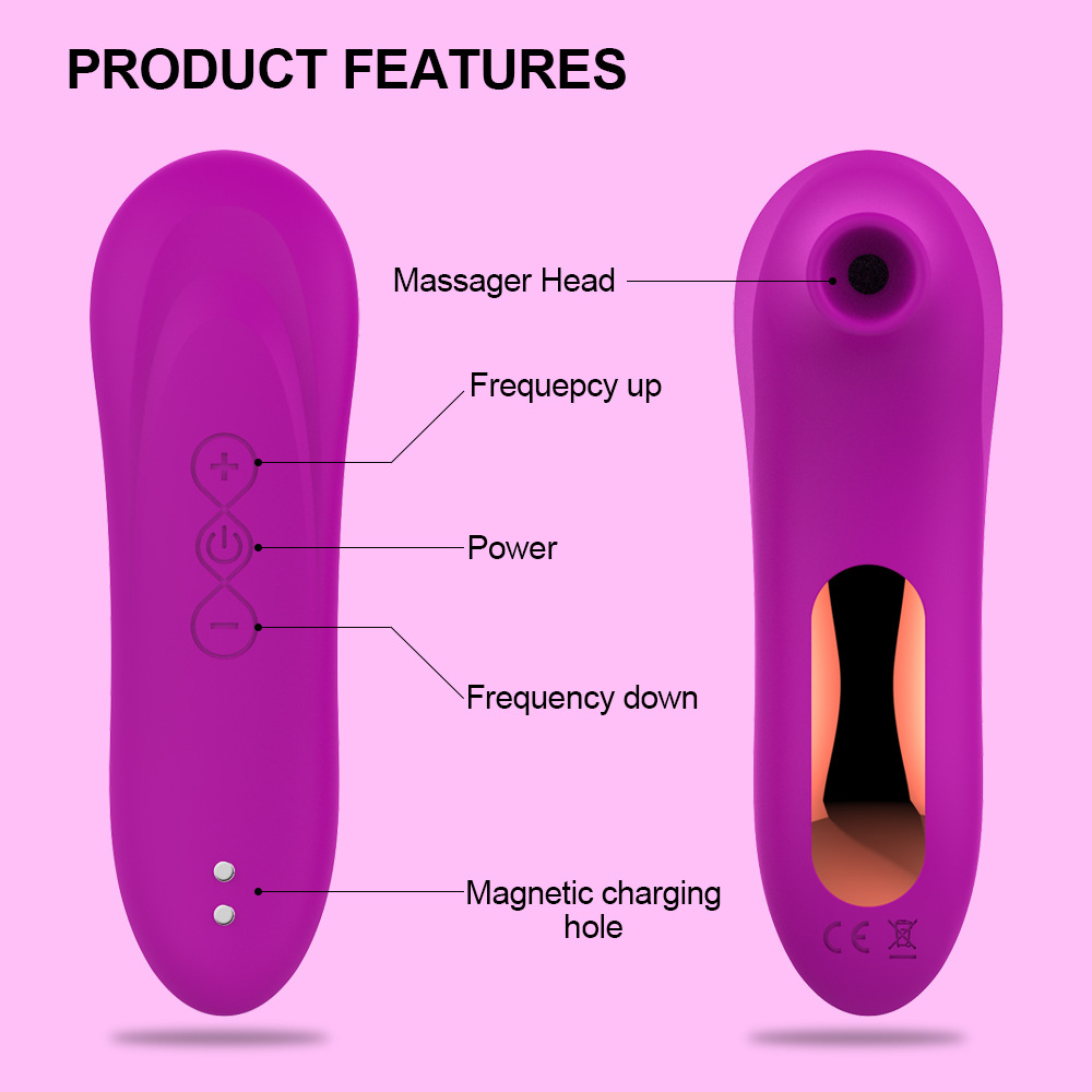 Nieuw product: Little Dolphin apparaat, mini vibrator, flirterige magische zuignap, vibrerend ei._voghion.com