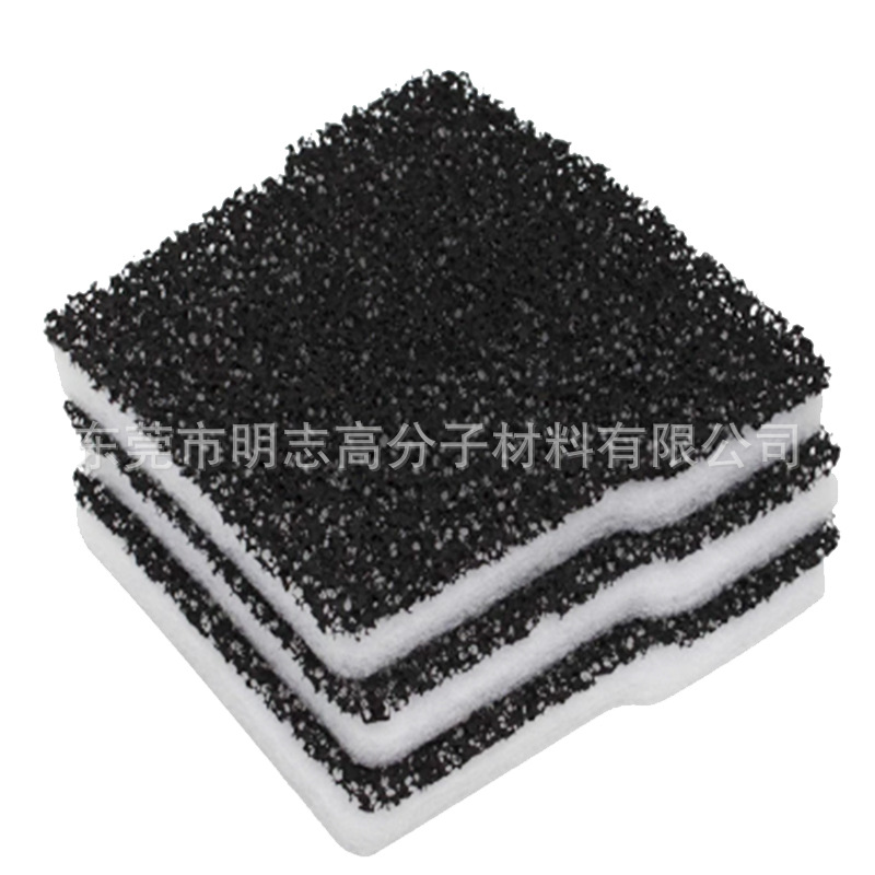 迷你池塘碳纤维过滤棉 景观鱼池污水过滤海绵 深水呼吸机过滤海绵